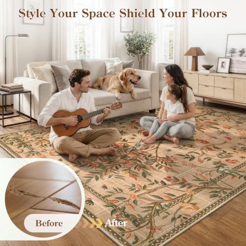 Boho Hallway Runner Rug 8 ft