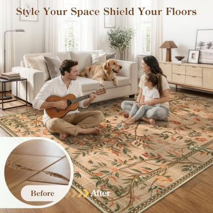 Boho Hallway Runner Rug 8 ft