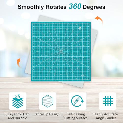 17"x17" Rotating Cutting Mat