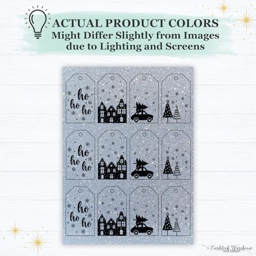 Cardstock Warehouse Diamond Print Inkjet Glitter (15 Count)