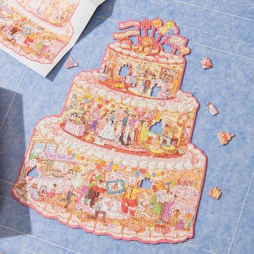 Puzzles for Adults 481 Pieces Irregular Jigsaw Puzzles (481 Count)