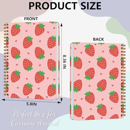 Strawberry Journal Notebooks