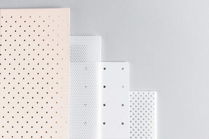 Rolyan Polyflex II, 3/32" x 18" x 24", 1% Perforated, White, 4 Sheets, Highly Conformable Splinting Thermoplastic, Fabricate Custom Orthotics for Hand, Wrist, Thumb, Fingers, Low Resistance, OT PT Use