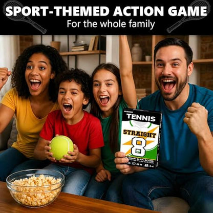 Tennis Fast Paced Card Game for Kids & Adults
