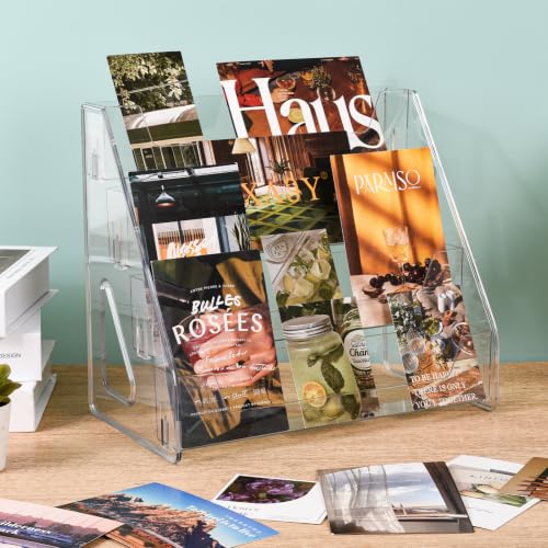 Upgraded 4 Tier Acrylic Card Display Stand