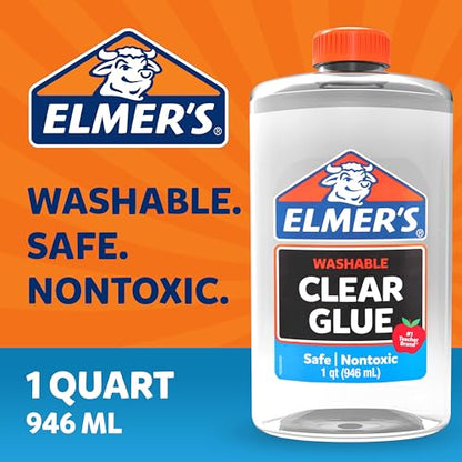 Clear Liquid School Glue (34 Fl Oz)