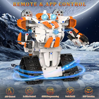 5in1 STEM Robot Building Toys for Kids (689 Count)