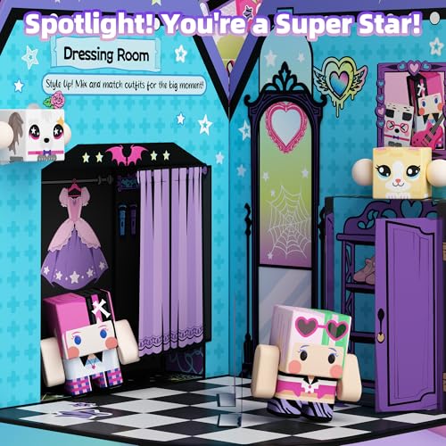 Magnetic Doll House Playset for Girls Ages 3+