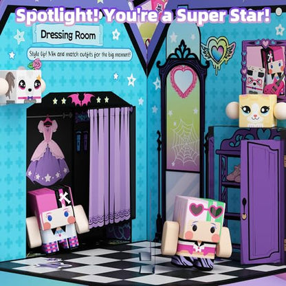 Magnetic Doll House Playset for Girls Ages 3+