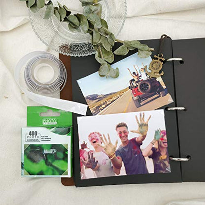 Photo Corners 3 Pack 1200 Pcs Clear Self