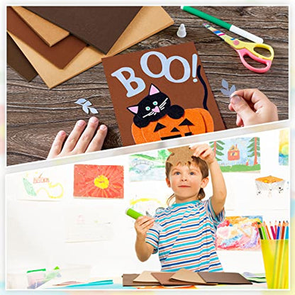 100 Sheets 5 Shades Cardstock Paper (100 Count)