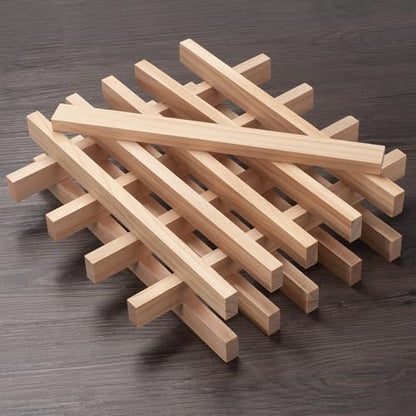 Wooden Dowels for Crafts (15 Count)