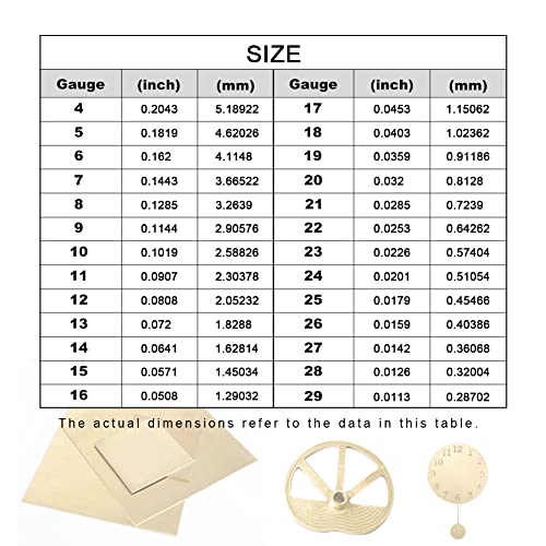 8 Gauge Brass Sheet (2 Sq Ft)