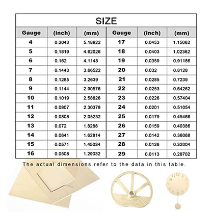 8 Gauge Brass Sheet (2 Sq Ft)
