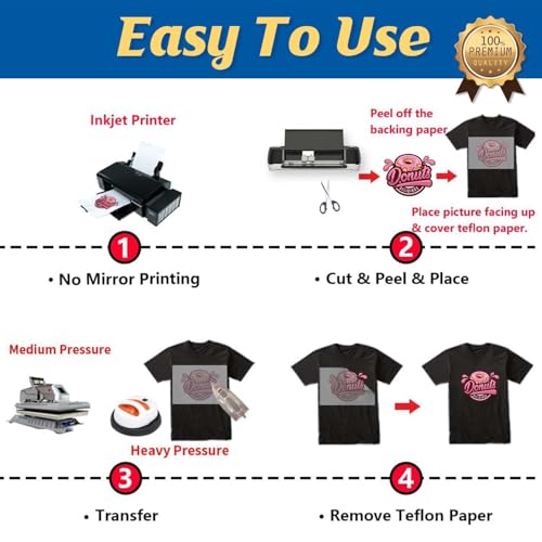 Heat Transfer Paper for Dark T Shirts