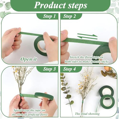 9 Rolls Floral Tape (9 Count)