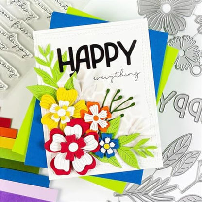 Cutting Dies Metal Stencils Scrapbooking Tools DIY Embossing Template for Paper Card Making Album Arts Crafts Supplies
