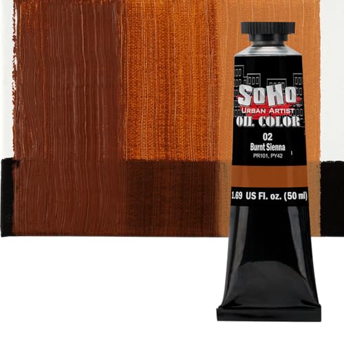 Oil Paint Burnt Sienna