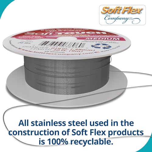 49 Strand Stringing Wire Flexible Braided Medium 0.19 Diameter