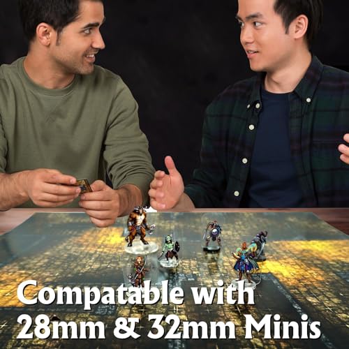 The Dungeons Roleplaying Battlemaps; 16 Modular RPG Maps in 8 Double