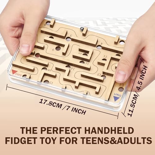 Handheld Fidget Puzzle Game for Kids and Adults