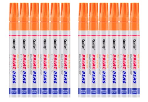 Orange Paint Markers (12 Count)