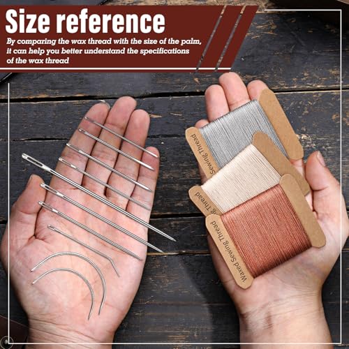 Waxed Thread 0.55mm Leather Waxed Thread Upholstery Repair Kit