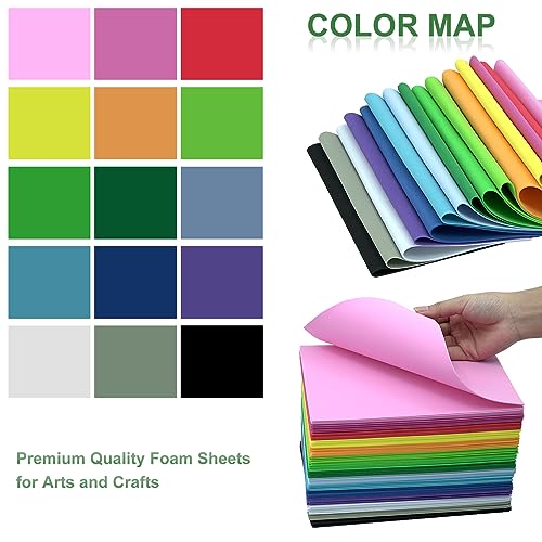 45 Pack EVA Foam Sheets (45 Count)