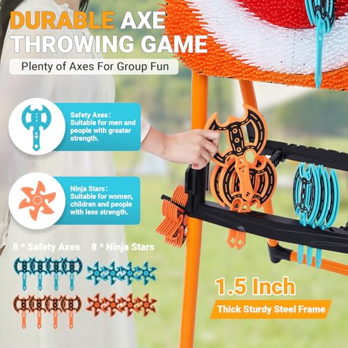 Axe Throwing Game for Backyard (16 Count)
