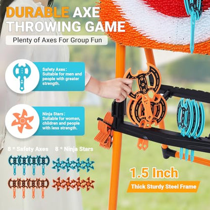 Axe Throwing Game for Backyard (16 Count)