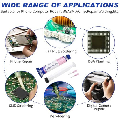Solder Flux Paste for Electronics Soldering