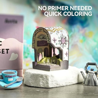 30 Gray Tone Acrylic Paint Markers