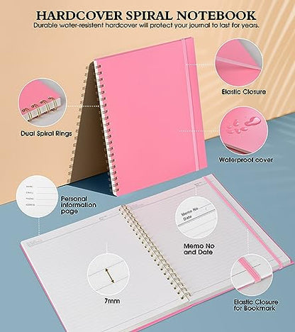 Spiral Notebook Journal 8.5” x 11”
