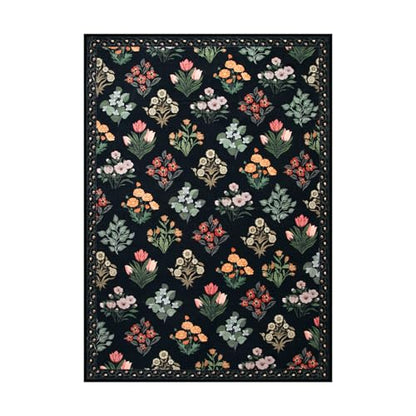 Floral Print Rug for Living Room (35.71 Sq Ft)