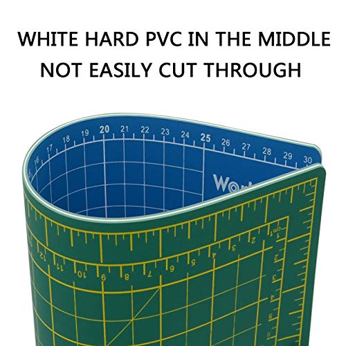 Full 9" x 12" Art Self Healing PVC Cutting Mat