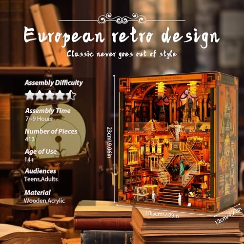 Book Nook Kits for Adults