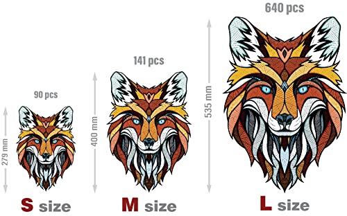Fox Wooden Jigsaw Puzzle
