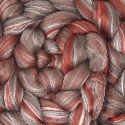 Merino Silk Luxe Tonal Designer Blend. Superfine Merino