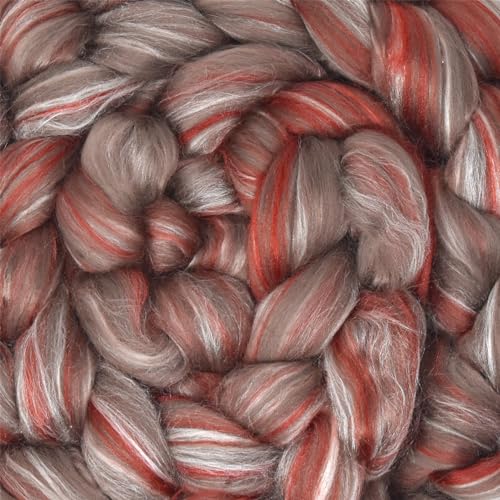 Merino Silk Luxe Tonal Designer Blend. Superfine Merino