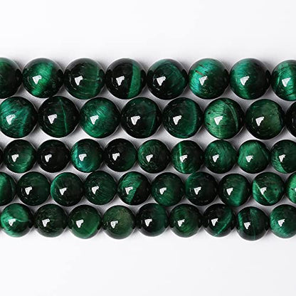 90PCS 4mm Top AAA Green Tiger Eye Beads Natural Stone Round Loose Beads for Jewelry Making DIY Bracelet