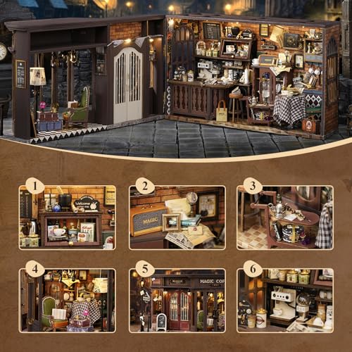 DIY Magic Miniature Dollhouse Kit Halloween