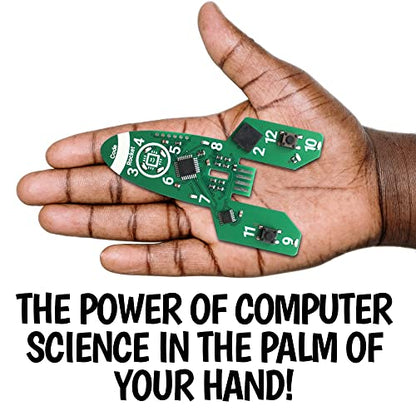 Code Rocket Coding Toy for Kids 8+. Girls & Boys Learn Typed C++ Programming with Circuits. 20+ Space
