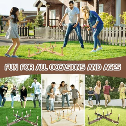 33" Giant Ring Toss Game for Yard (30 Count)