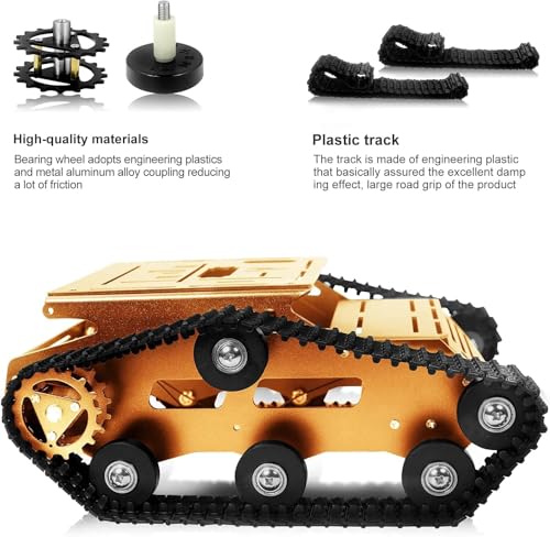 Tank Car Chassis with Encoder Motor