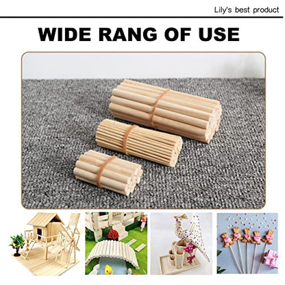 100PCS Dowel Rods (100 Count)