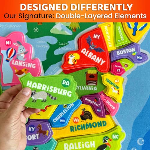 USA Felt Board for Kids 3