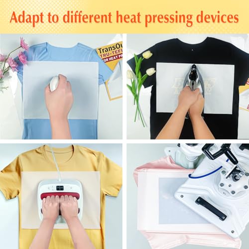 30 Pack PTFE Teflon Paper Mix Pack for Heat Press (30 Count)