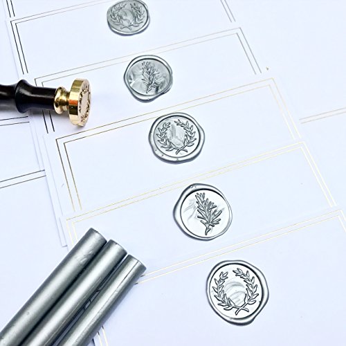 Mailable Glue Gun Sealing Wax Sticks for Wax Seal Stamp (8 Count)