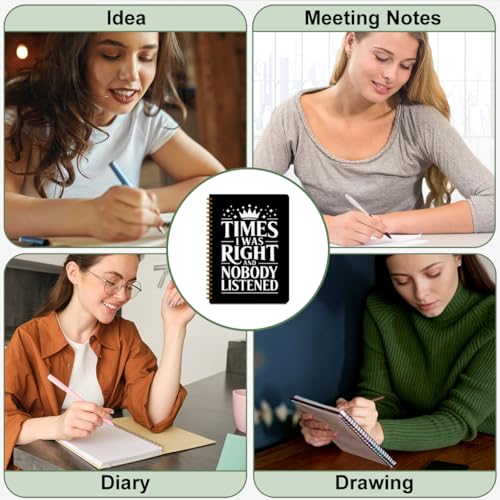 Funny Spiral Notebooks Gifts