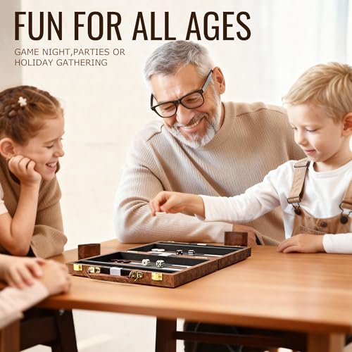Backgammon Board Game Set